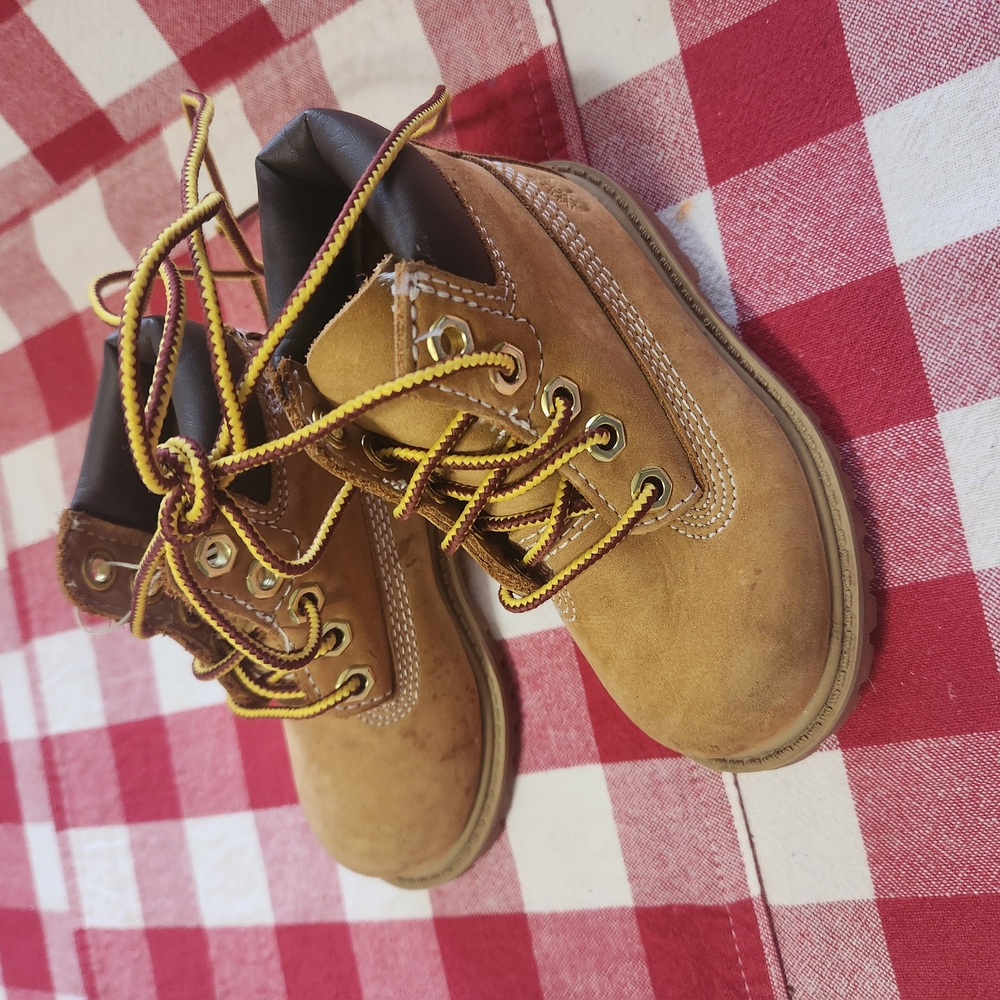 Timberland Kids Tan Boots